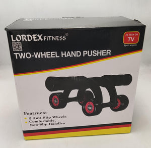 FITNESS Two-Wheel Hand Pusher