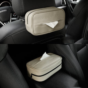 Car PU Hanging Leather Box