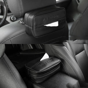 Car PU Hanging Leather Box