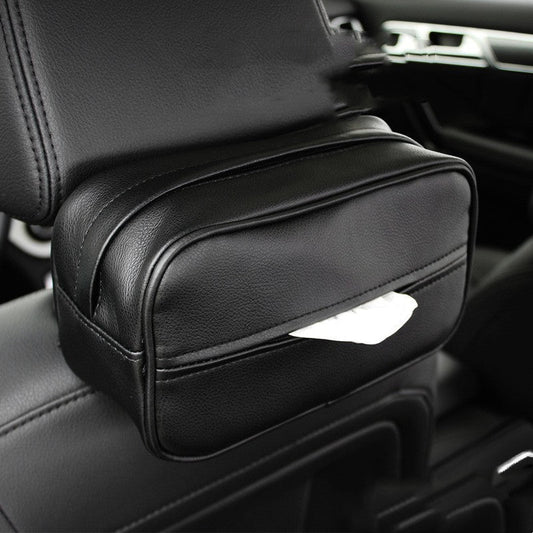 Car PU Hanging Leather Box