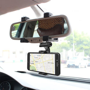 Car Rearview Mirror Phone Holder